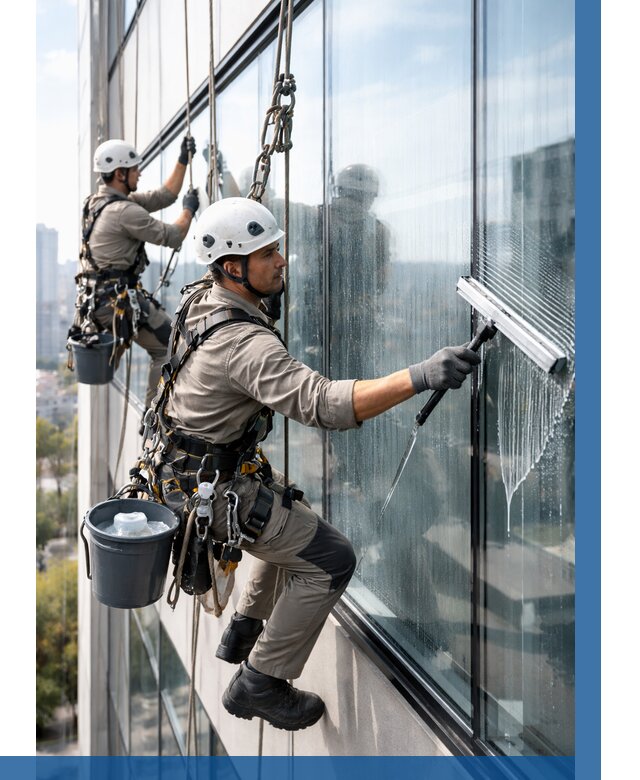 Мойка окон альпинистами в Россоши от 4666 р. | ВЫСОТНИК-Рсс