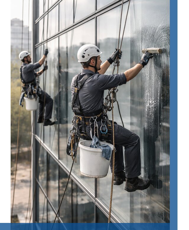 Мойка сплошного остекления в Россоши, заказать от 311 р.| ВЫСОТНИК-Рсс