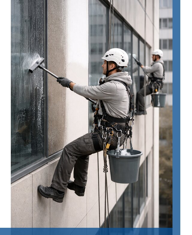 Мойка фасадов зданий в Россоши под ключ от 363 р. | ВЫСОТНИК-Рсс