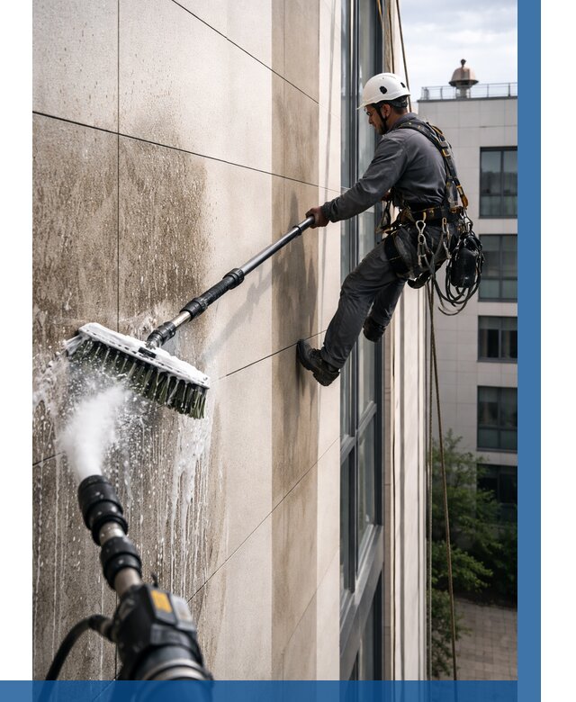 Мойка фасада из керамогранита в Россоши от 311 р. | ВЫСОТНИК-Рсс