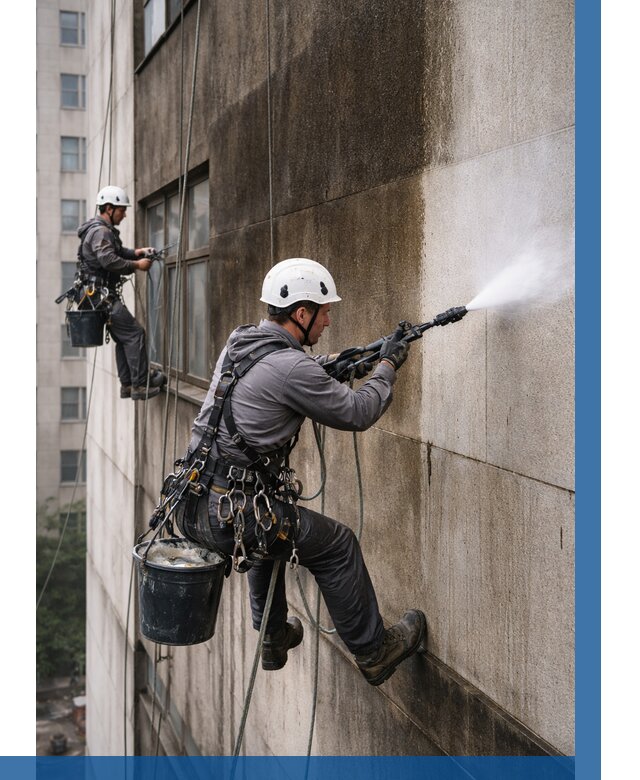 Очистка фасада от копоти в Россоши от 259 р. | ВЫСОТНИК-Рсс