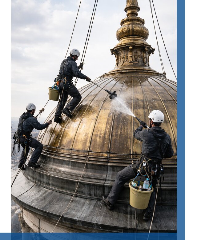 Мойка куполов и шпилей в Россоши от 8295 р. - заказать | ВЫСОТНИК-Рсс