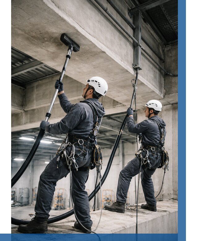 Обеспыливание потолочных конструкций в Россоши от 259 р. |ВЫСОТНИК-Рсс