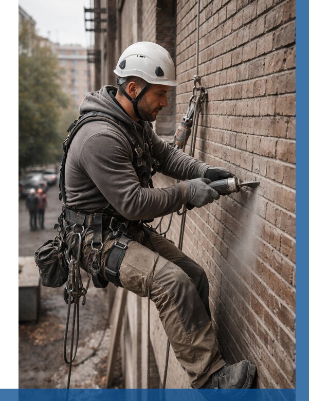 Расшивка кирпичных швов в Россоши от 622 р. | ВЫСОТНИК-Рсс