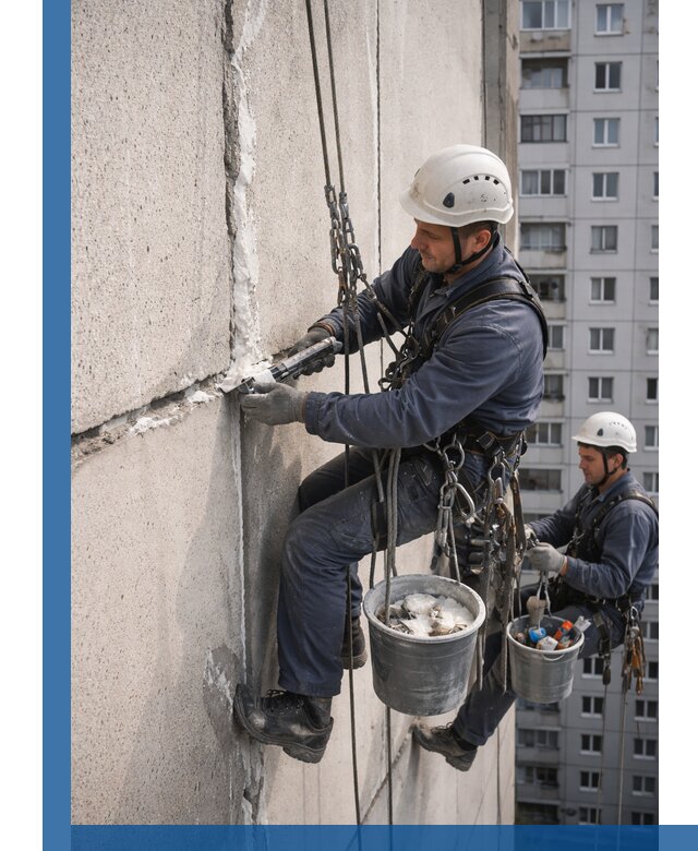 Утепление межпанельных швов в Россоши профессионально и надежно