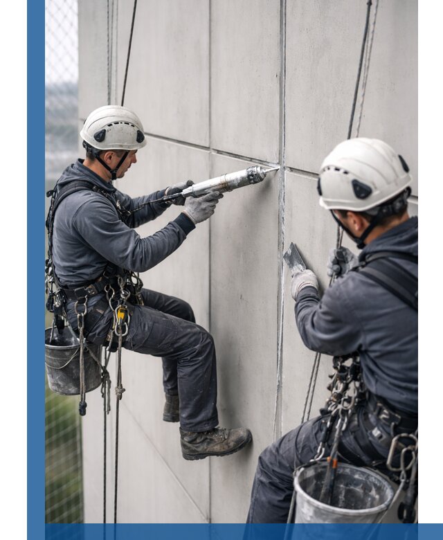 Первичная герметизация швов фасадов и кровель в Россоши