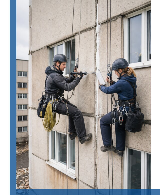 Герметизация межпанельных швов тёплым швом в Россоши