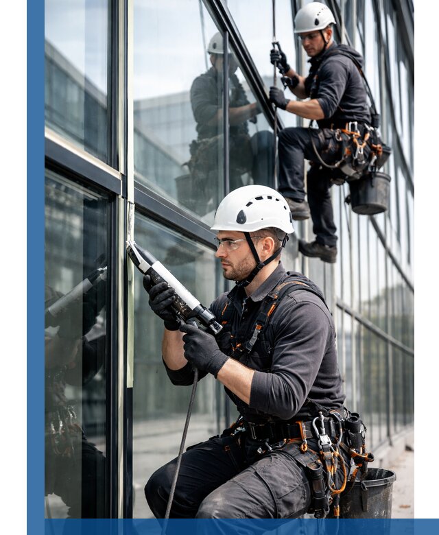 Герметизация витражных швов в Россоши для зданий и фасадов