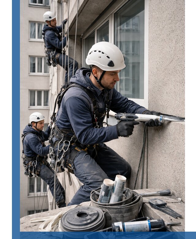 Герметизация швов лоджии в Россоши профессионально и надежно