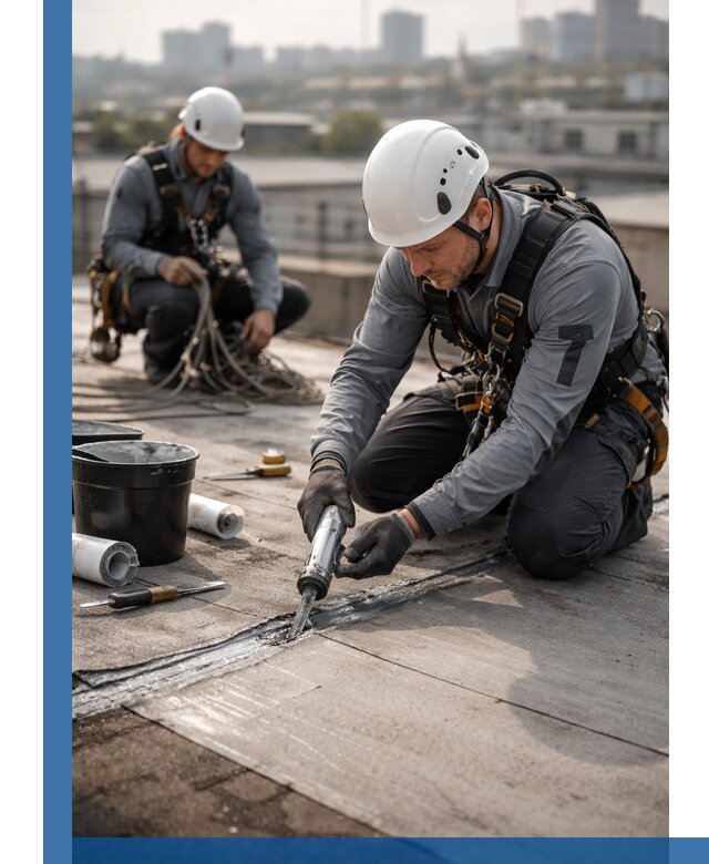 Аварийное и капитальное устранение протечек кровли в Россоши