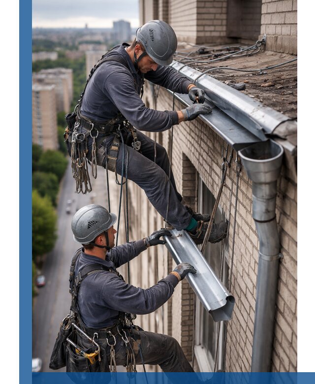 Ремонт водосточных желобов в Россоши, быстро и качественно