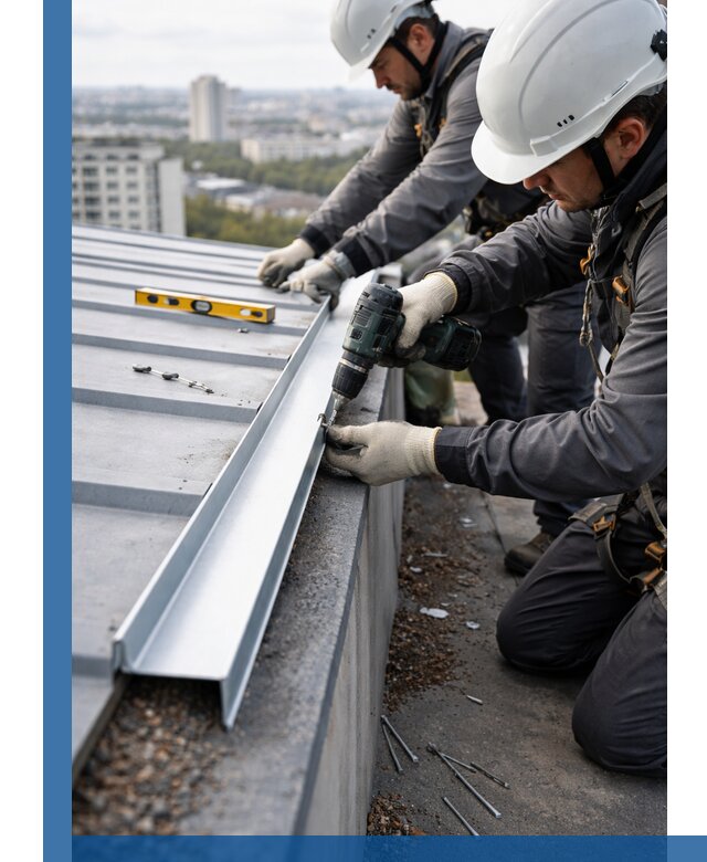 Монтаж капельника на кровле в Россоши с гарантией качества