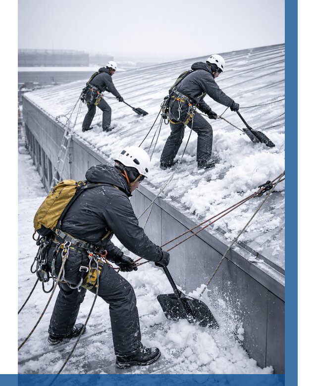 Очистка навесов от снега в Россоши от 4666 р. | ВЫСОТНИК-Рсс