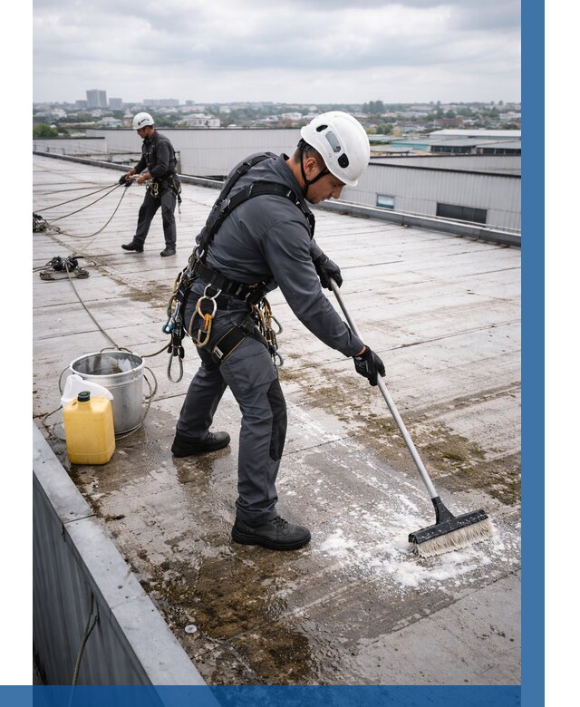 Очистка крыши по графику в Россоши от 7777 р. | ВЫСОТНИК-Рсс