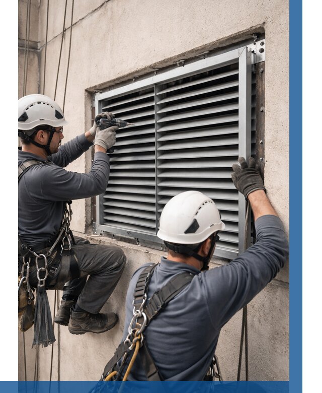 Монтаж вентиляционных решеток в Россоши от 4666 р. | ВЫСОТНИК-Рсс