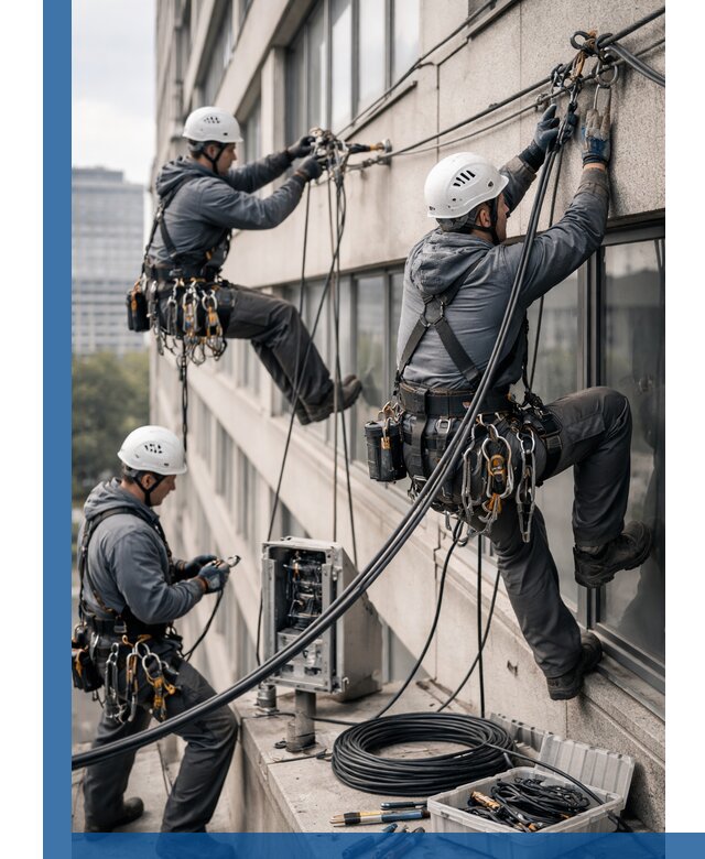 Прокладка оптоволоконного кабеля в Россоши под ключ с тестированием