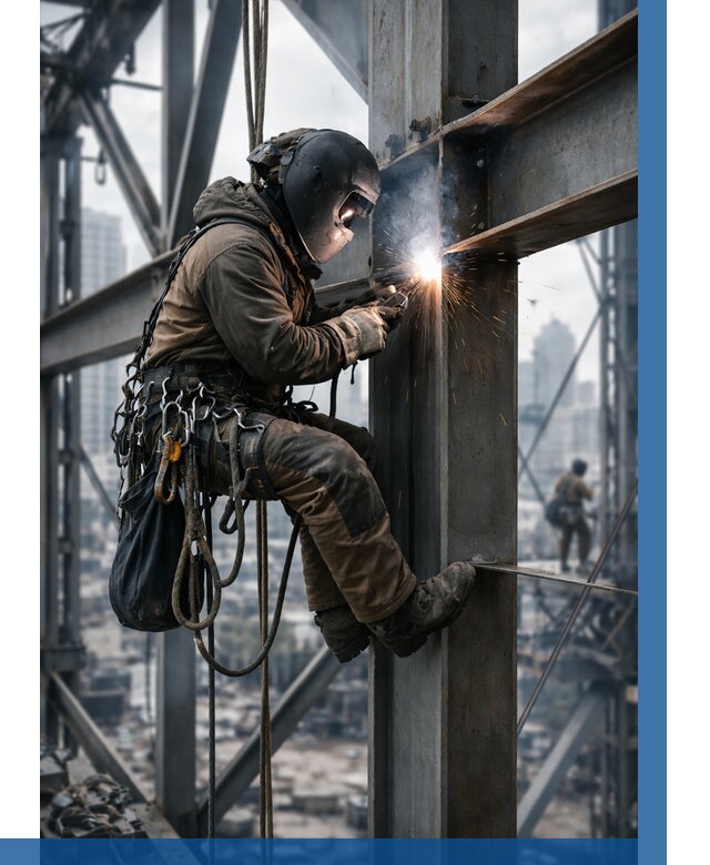 Высотные сварочные работы в Россоши от 3629 р. | ВЫСОТНИК-Рсс