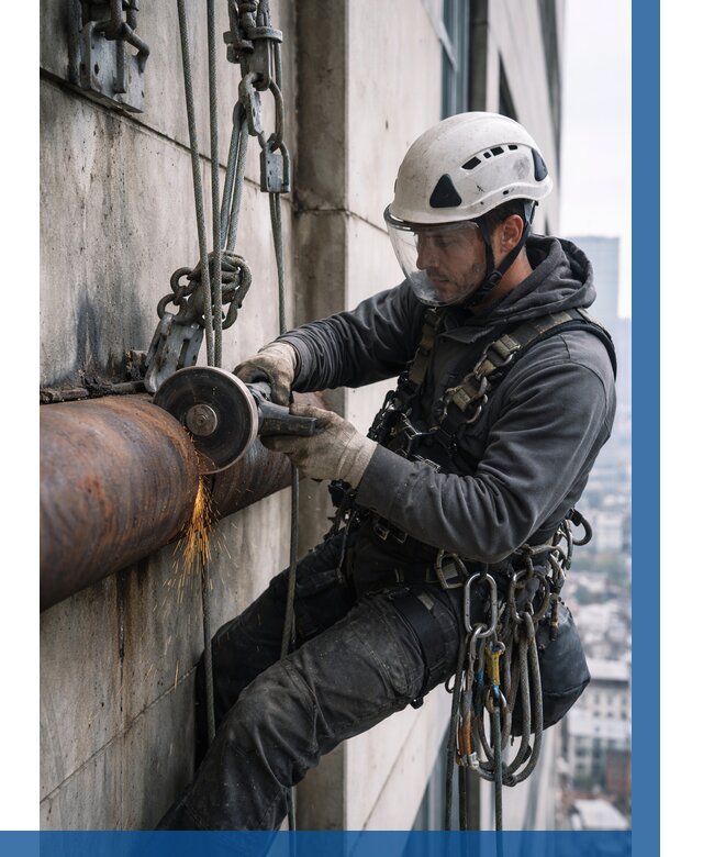 Резка металла на высоте в Россоши по цене от 4666 р. | ВЫСОТНИК-Рсс