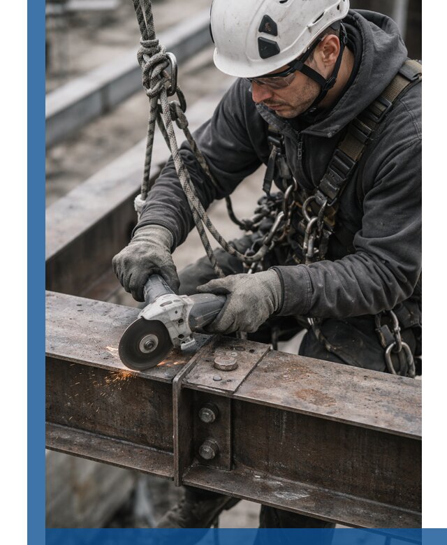 Резка металла на высоте в Россоши для зданий и конструкций