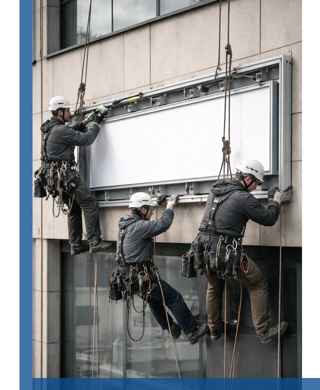 Профессиональный монтаж светового короба под ключ в Россоши