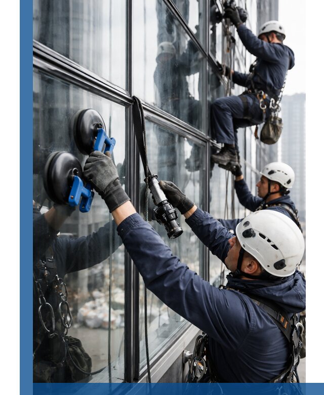 Радиусное остекление фасадов под ключ в Россоши с гарантиями