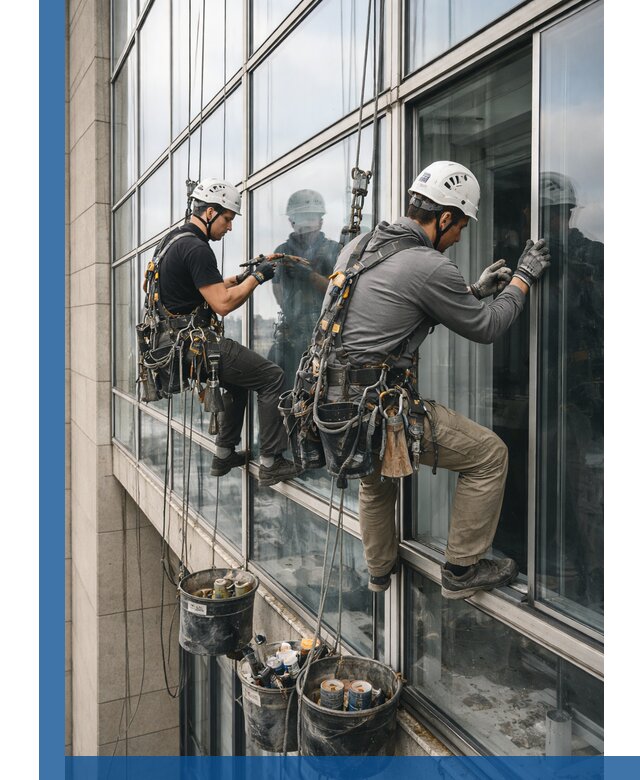 Ремонт витражных конструкций и фасадного остекления в Россоши