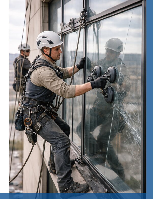 Замена стекла в витраже в Россоши под ключ от 8814 р. | ВЫСОТНИК-Рсс