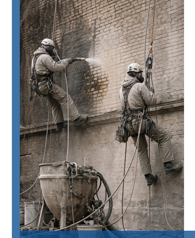 Пескоструйная очистка фасадов в Россоши профессионально