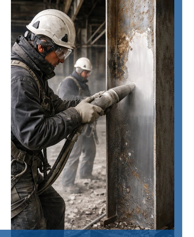 Удаление старой краски с металла в Россоши от 467 р. | ВЫСОТНИК-Рсс