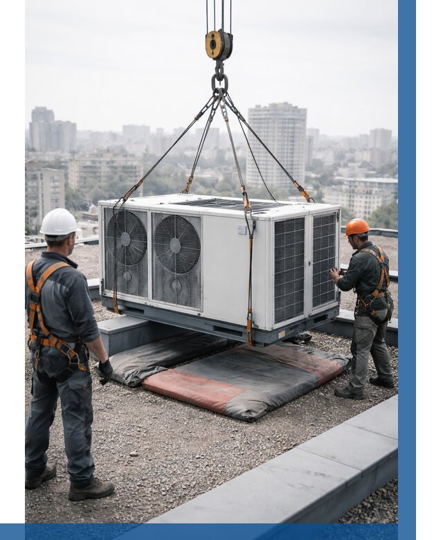 Подъем груза на крышу в Россоши от 5185 р. | ВЫСОТНИК-Рсс заказать