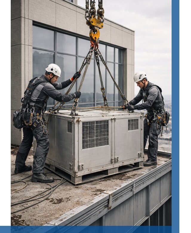 Такелажные работы на высоте в Россоши от 8295 р. | ВЫСОТНИК-Рсс