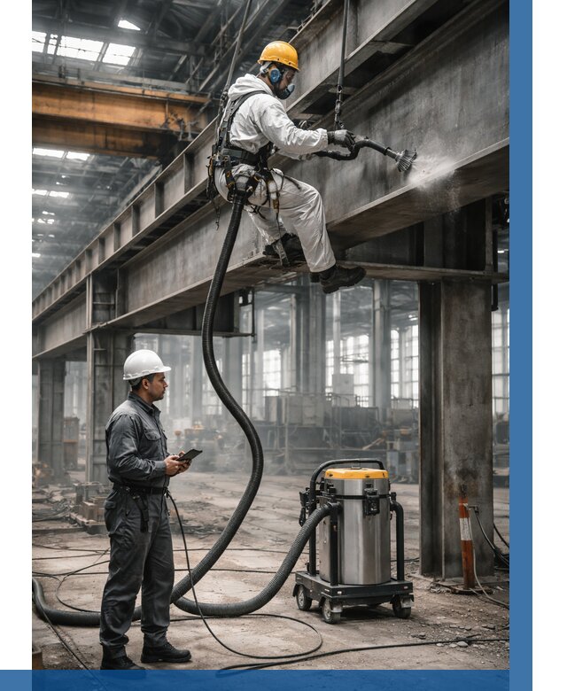 Обеспыливание конструкций в цехе в Россоши от 4355 р. | ВЫСОТНИК-Рсс