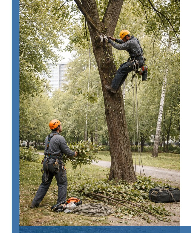 Санитарная обрезка деревьев в Россоши, профессионально и безопасно