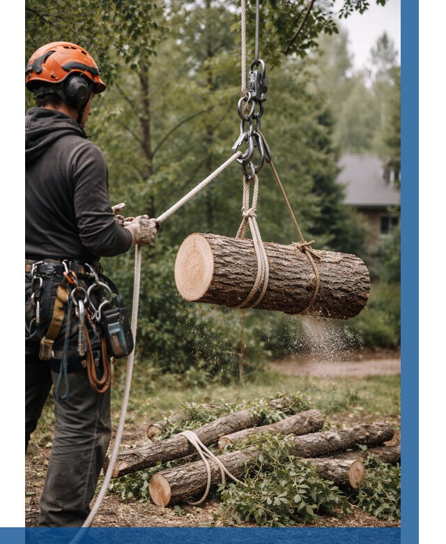 Валка деревьев частями в Россоши от 7777 р. | ВЫСОТНИК-Рсс