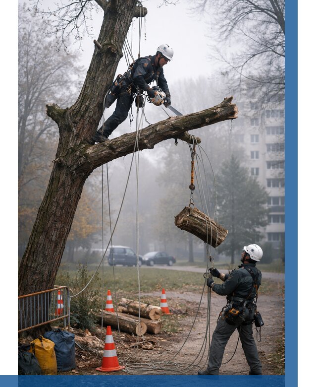 Удаление аварийных деревьев в Россоши от 15554 р. | ВЫСОТНИК-Рсс