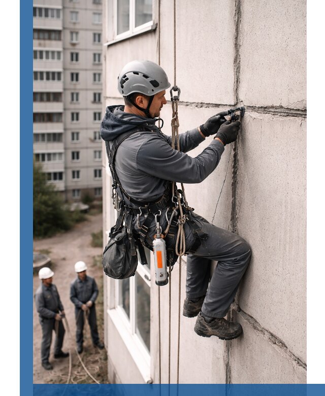 Обследование межпанельных швов и герметизация в Россоши